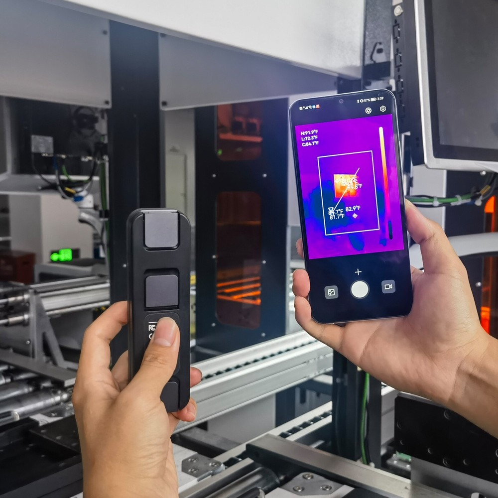 256x192 IR High Resolution Wireless Thermal Camera for Android & iOS Handheld US