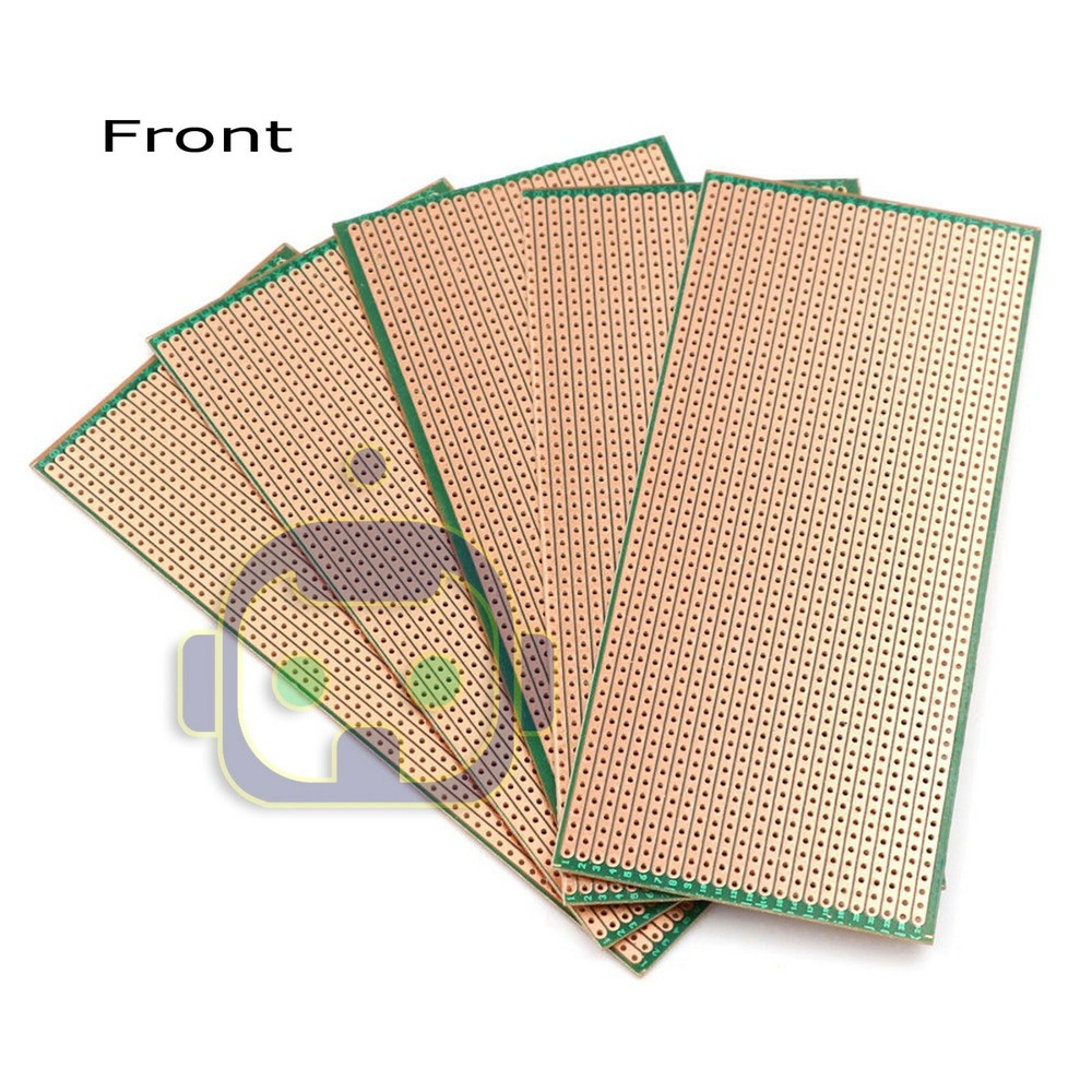 3 PC Single Sided PCB Circuit Proto Perf Board FR 6.5x14.5cm