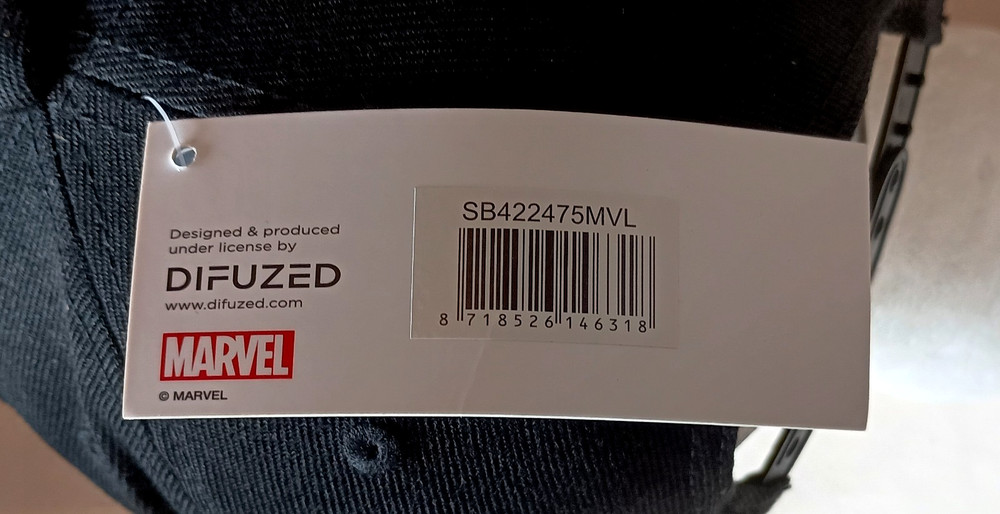 Marvel Comics Red Pattern Logo Difuzed Baseball Cap Hat New NOS OSFM 2022