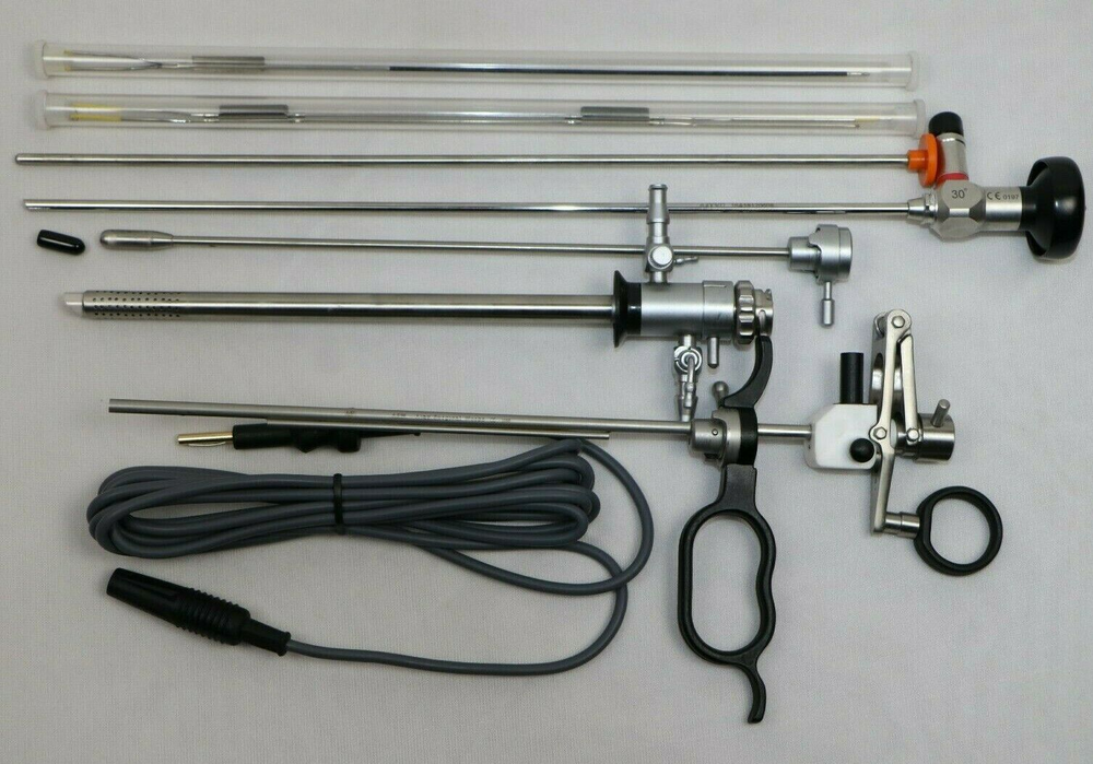 Bipolar Resectoscope Set Large, 24/26 Fr./Charr. with continuous flow And Loop