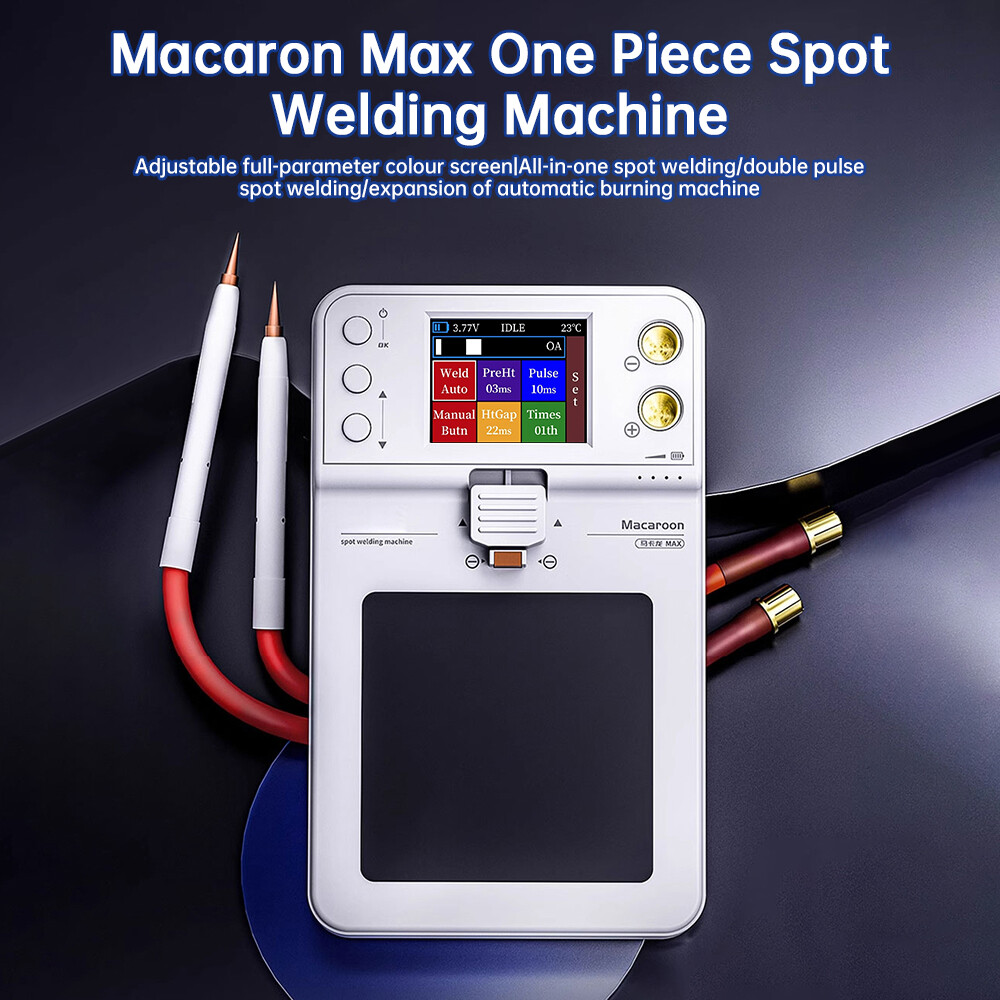 DC 5V Integrated Spot Welding Machine Adjustable Dual Pulse Spot Welder Type-C