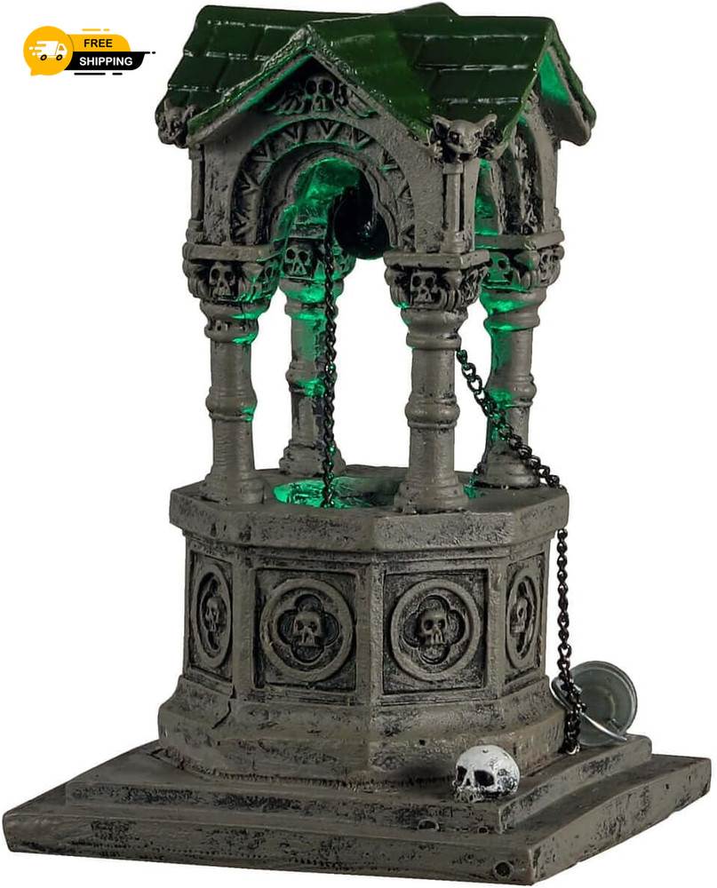 Lemax Spooky Town Gothic Well Lighted Table Piece Multicolor 2021