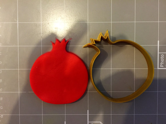 Pomegranate Cookie Cutter - Choose Your Size