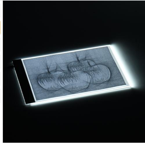LED Drawing Light Box Board Stencil Art Work Cartoon Thin A4 Size USB Power