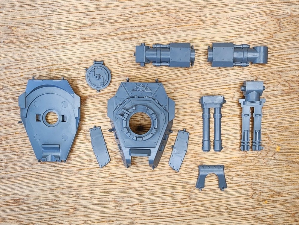 Imperial Guard Leman Russ Turret Exterminator Auto Cannon Bits