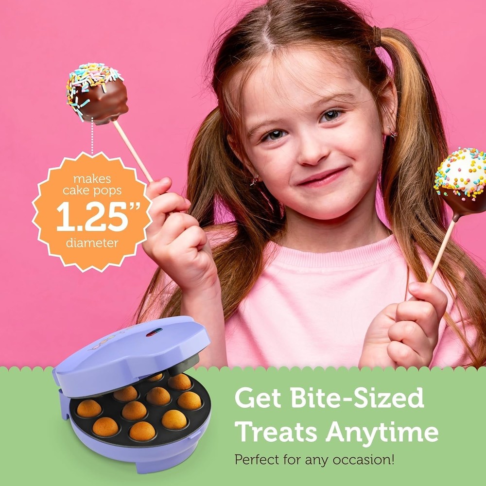 Select Brands Cake Pop Maker - Non-Stick Coating=