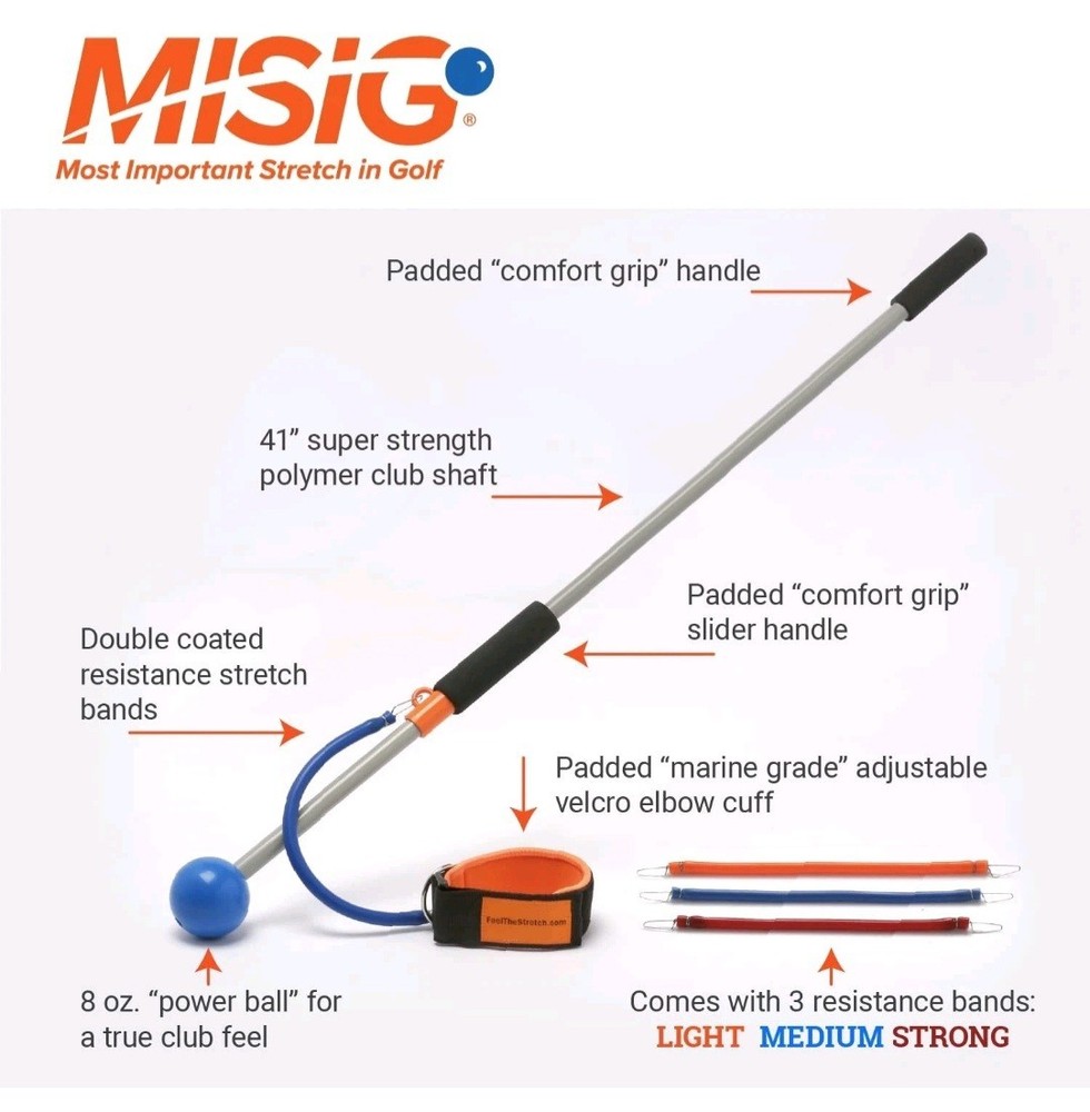 The Most Important Stretch in Golf - A Golf Exercise Device, FREE SHIP