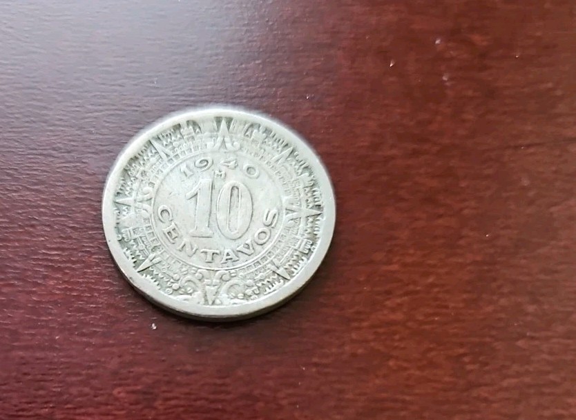 1940 MEXICO 10 CENTAVOS