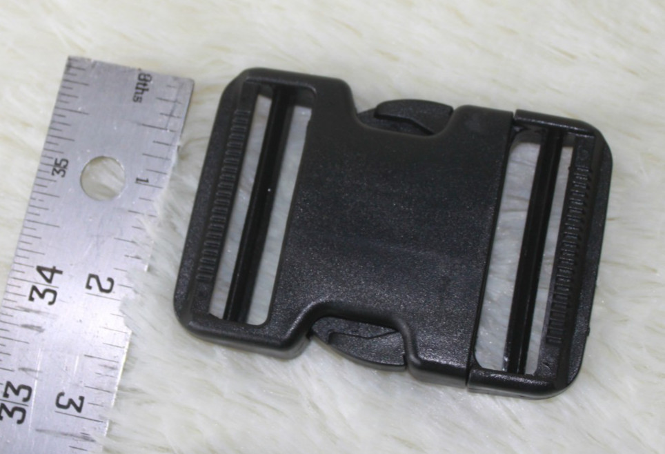 Side Release Buckles Heavy Duty Plastic Backpack & other belts 2 sets