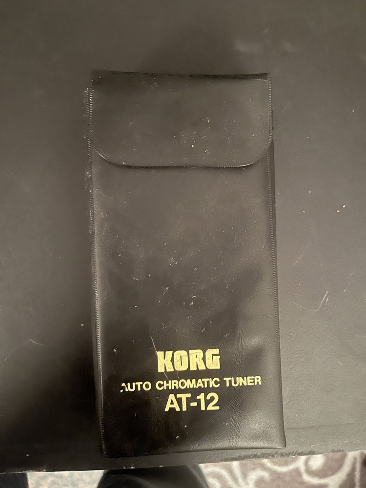 Korg Auto Chromatic Tuner AT-12 With Case