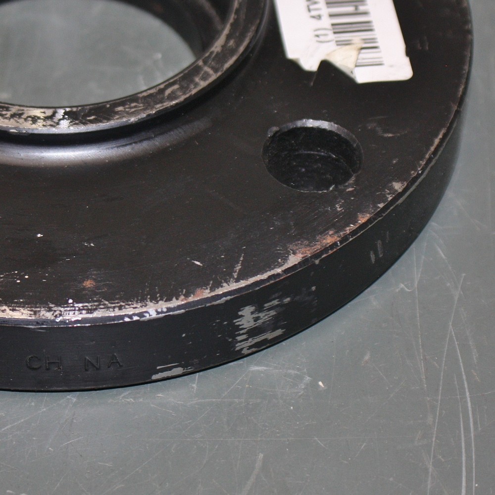 (2) Socket Socket Weld Flanges FLCS1RFSW212, 2-1/2" Pipe, Class 150, Black Steel