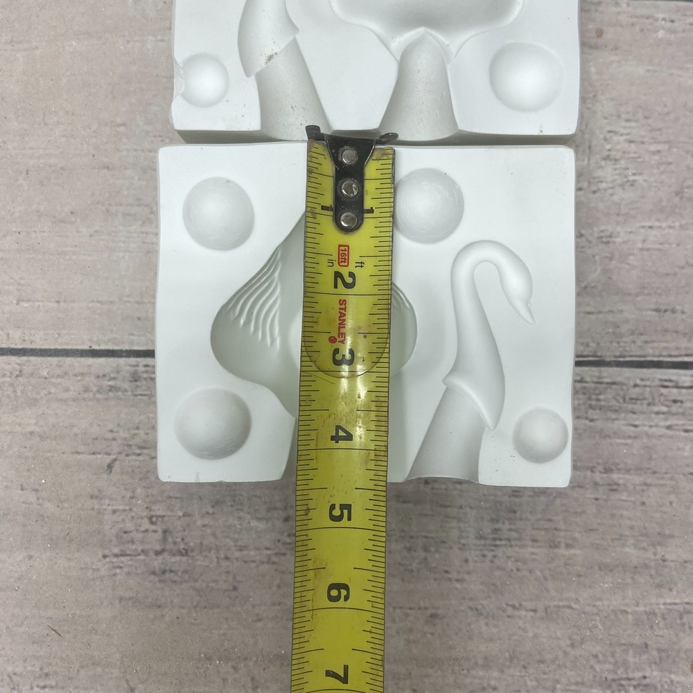 White Horse Ceramic Casting Mold Swan #1210