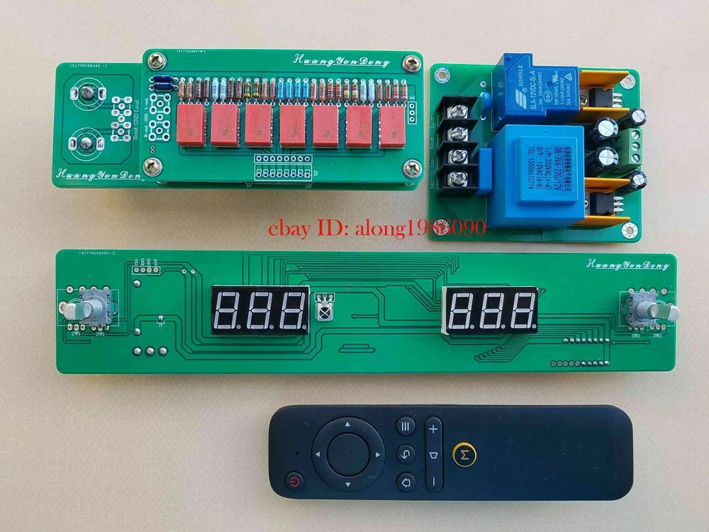 Hiend 128 Steps Remote Volume Control Board Relay Pure Resistor Shunt