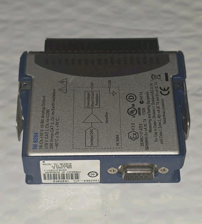 National Instruments NI 9264 cDAQ Analog Output Module Spring Terminal