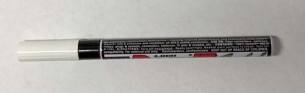 NEW CAIG Labs DeoxIT GOLD G100P Pen Applicator 6mL - 100% Solution - Best Value!