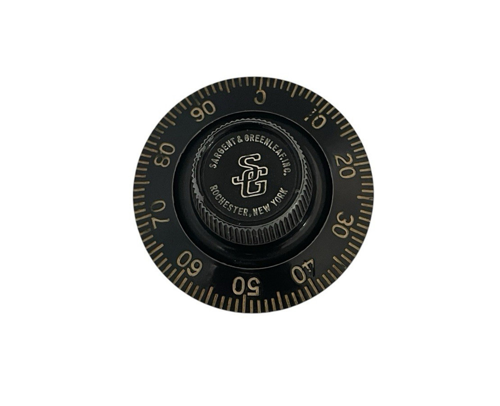 Antique Sargent & Greenleaf Safe Dial Knob Lock Combination Dial