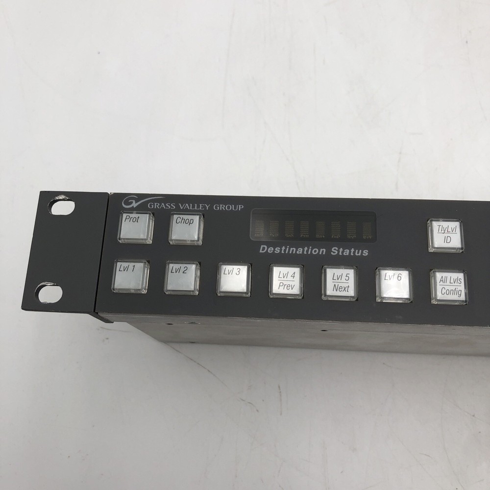 USED Grass Valley - Encore BPS Control Panel POWERS ON AS IS READ A