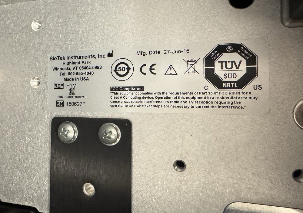 Biotek Synergy H1M Multi-Detection Microplate Reader LUM, FL, FP!