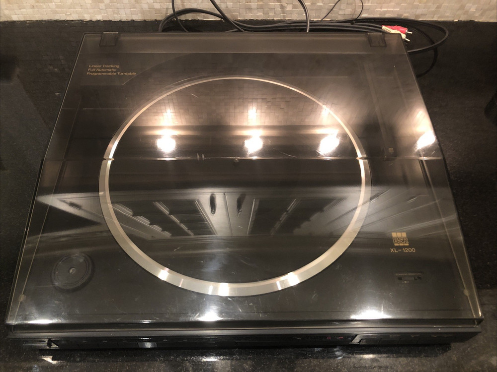 BSR XL-1200 Full Automatic Linear Tracking Program Turntable perfect condition