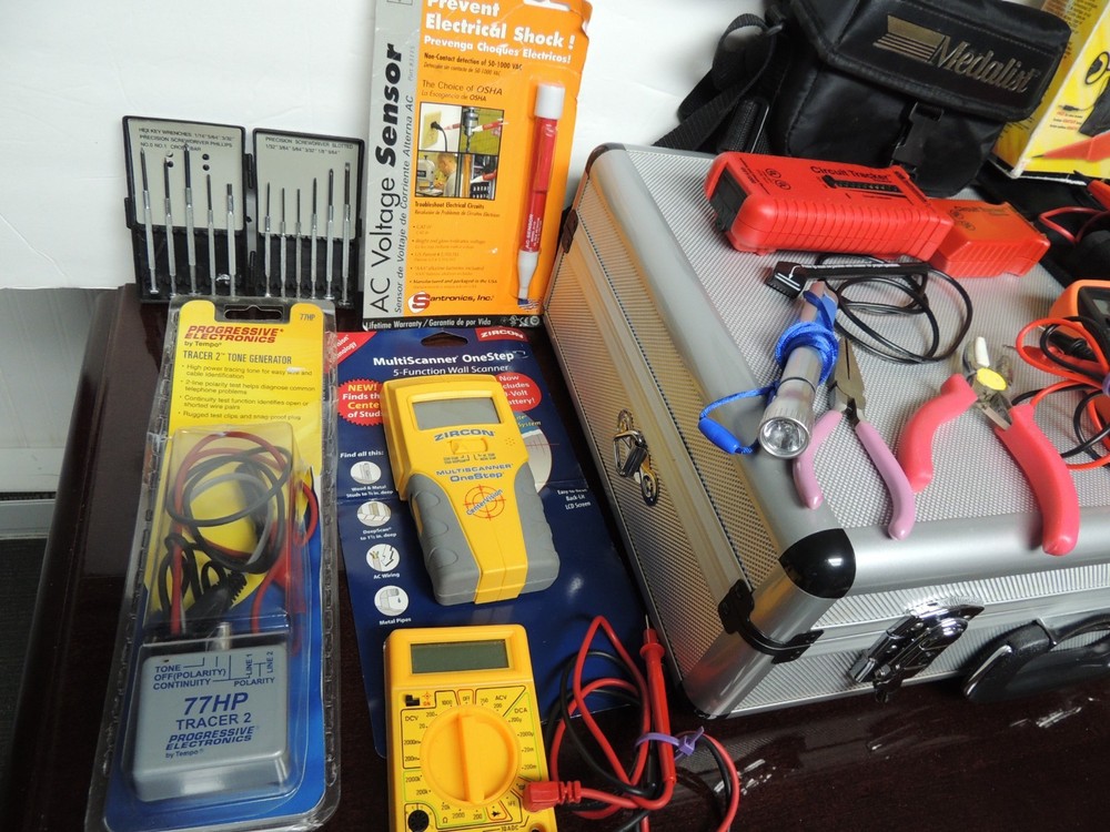 ESTATE Electrician Hand Tools @ testing equipment+ case all included
