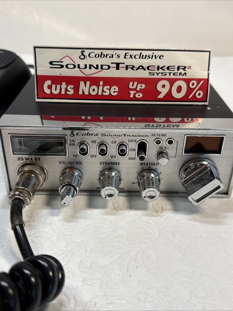 Cobra Sound Tracker 25 WX ST Untested