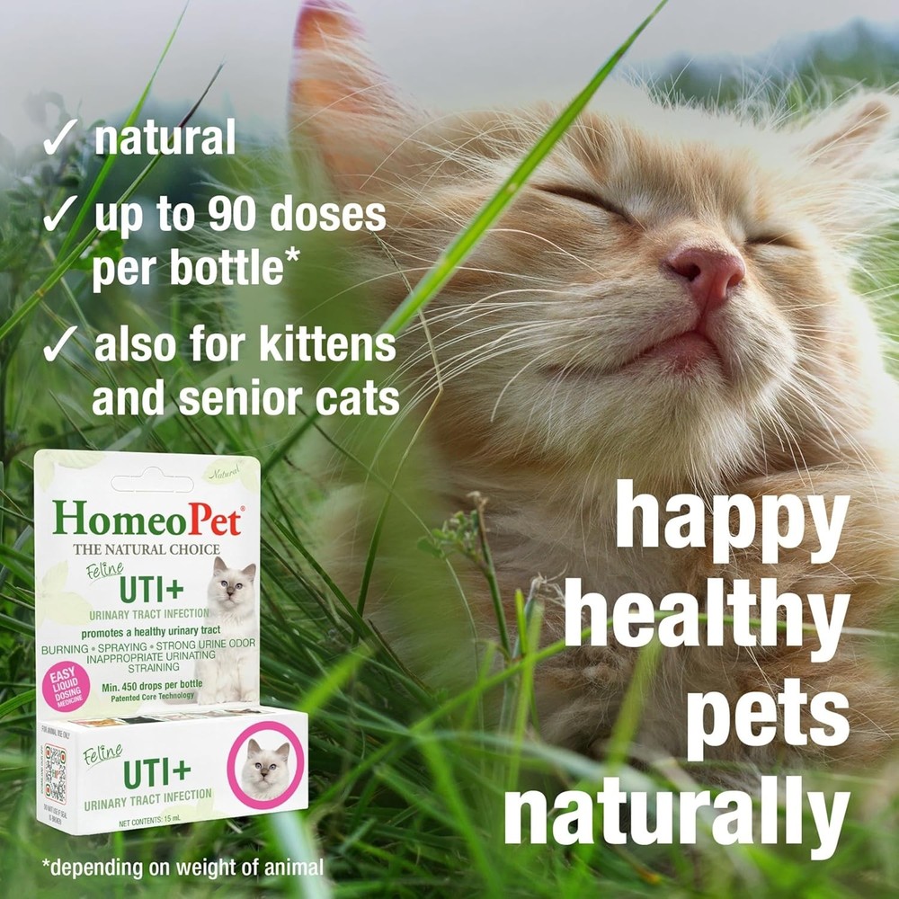 Natural Urinary Tract Support for Cats 15 ml