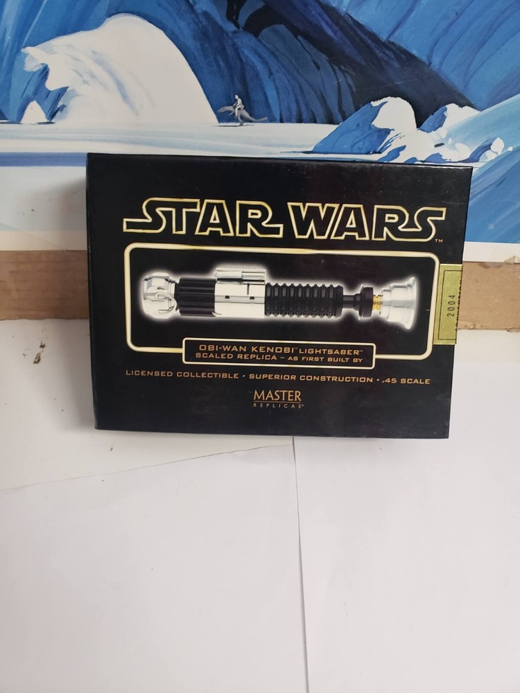 Master Replicas Star Wars Obi-Wan Comic-Con Exclusive Lightsaber .45  SW-303