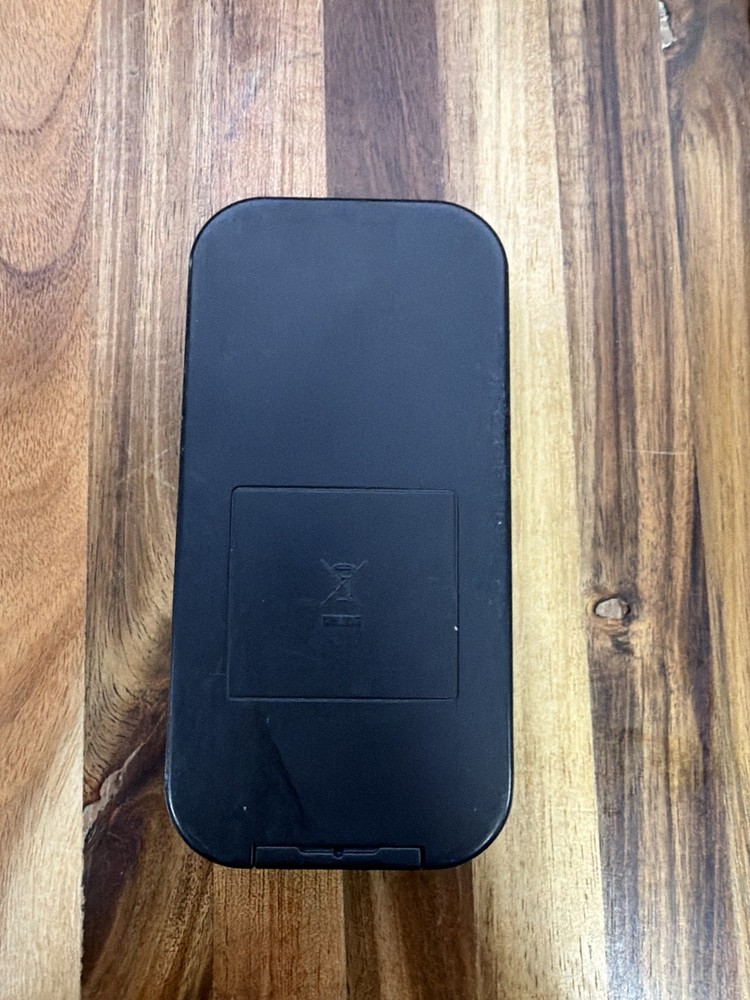 Black DVD Player Remote Control Replacement with Battery Tray CR2025