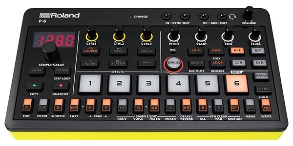 Roland P-6 Compact Creative Sampler from JAPAN Tested