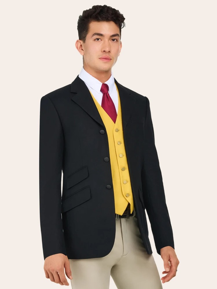 RJ Classics Mens Knight Wool Hunt Coat Black