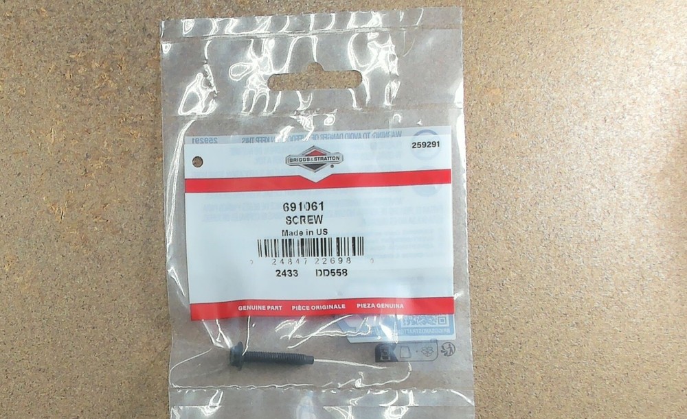 691061 Briggs & Stratton Screw