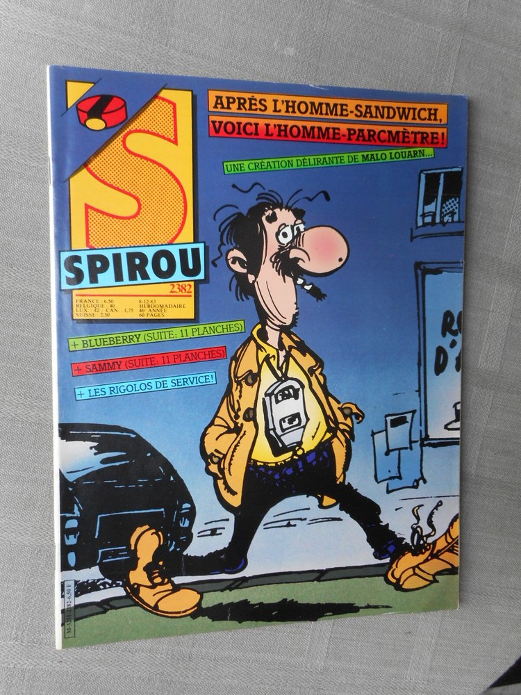 Spirou Weekly No. 2382 1983 TBE Complete