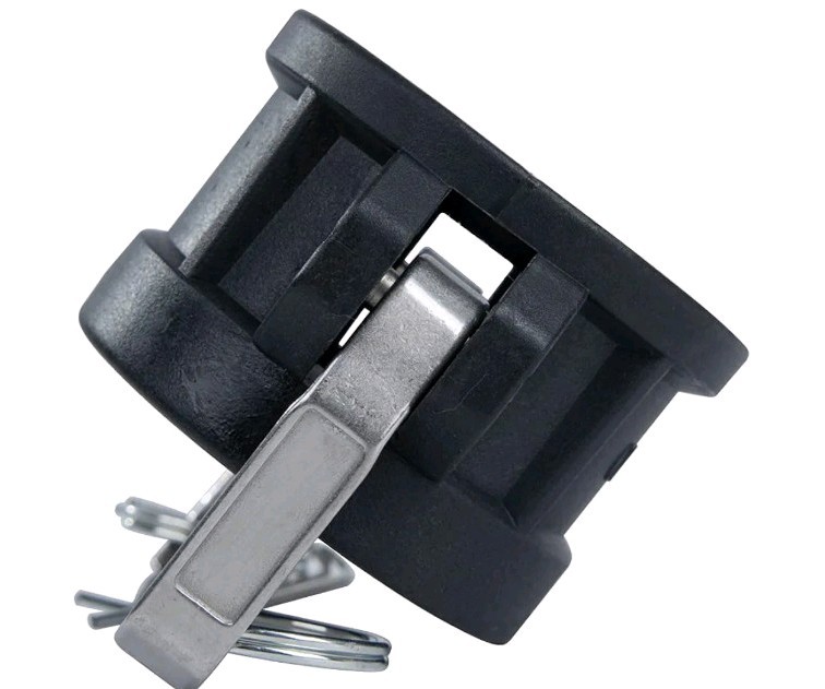 2 Inch Polypropylene Camlock Fittings, 2 pcs, DC Type, Dust Cap, 125psi Max