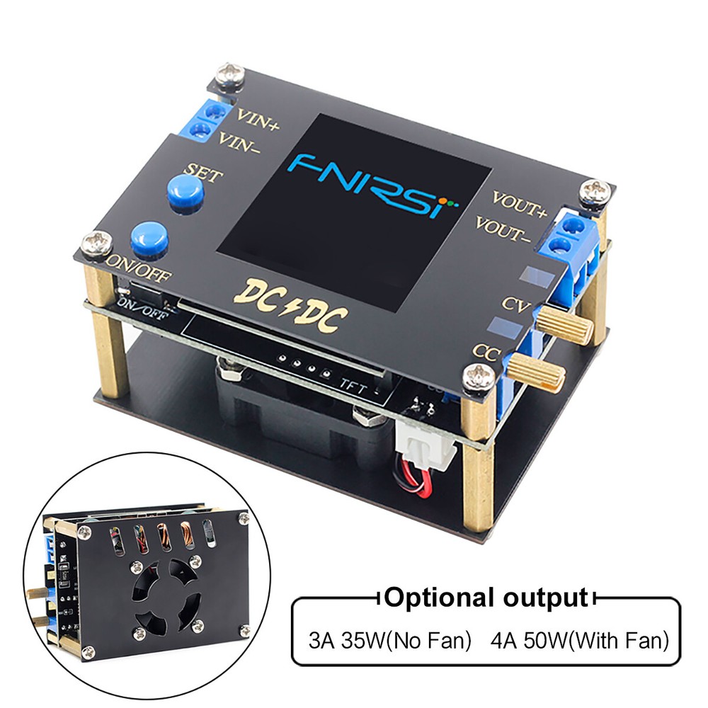 DC Automatic Boost/Buck Converter  CC CV Power Voltage Regulator Module 35W 50W
