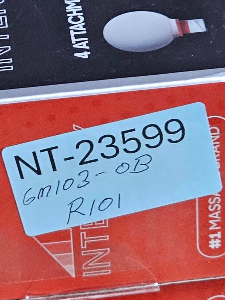 Sharper Image Power Percussion Edge+ Mini Small Portable Percussion Massager