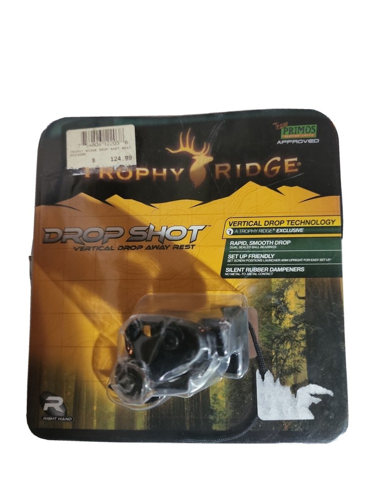 TROPHY RIDGE DROP SHOT ARROW REST R/H