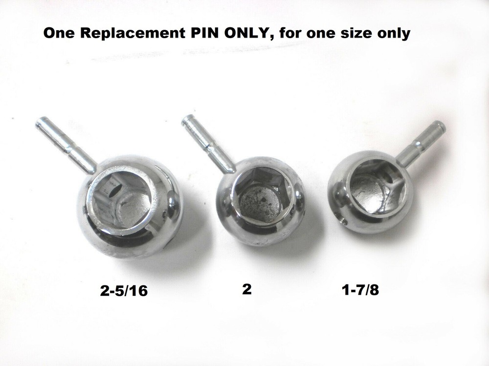 Replacement Lock Pin Only for Brophy Adapt A Hitch ball Trailer Convert 1-7/8"