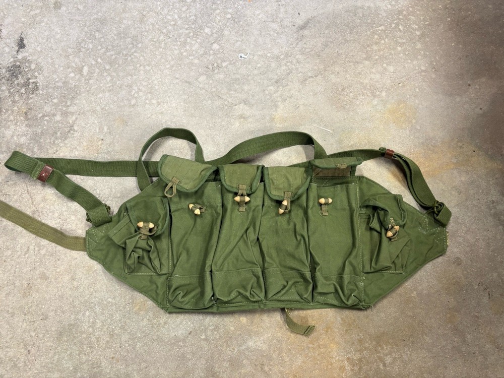Chicom Chest Rig Type 81 4 Cell Od Surplus