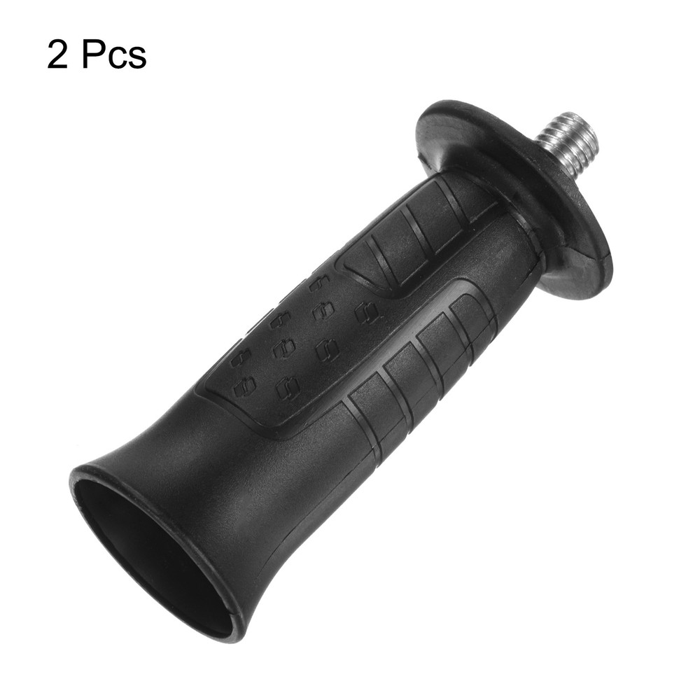 2pcs Side Handle M10 Thread Non-Slip Grinder Handle Replacement