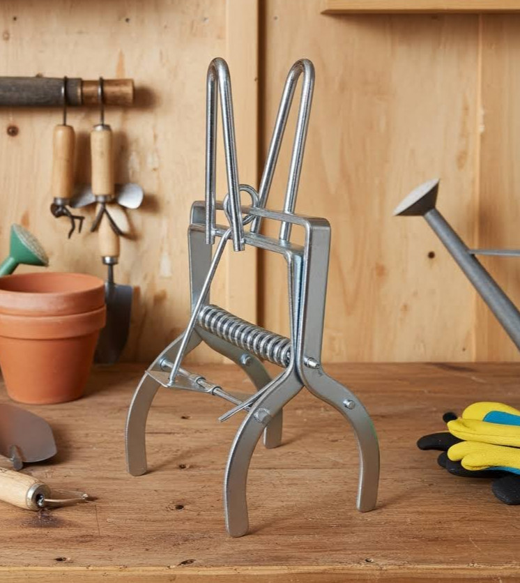 MoleSlayer Mole Trap w/ Setting Handles by Modern Mole Trapping & Supplies (4)