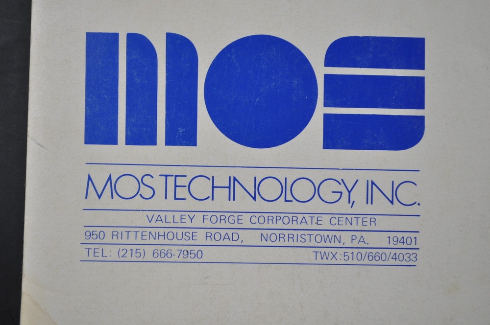 MOS Technology Microcomputers Hardware Manual – Vintage Original Book 1976
