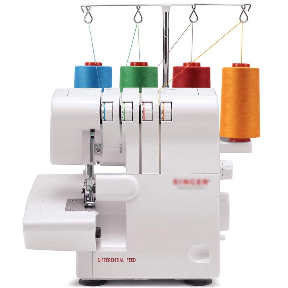 Brothread 4 Large Cones Polyester Thread 5500Y All Purpose Sewing Thread 30 Colo