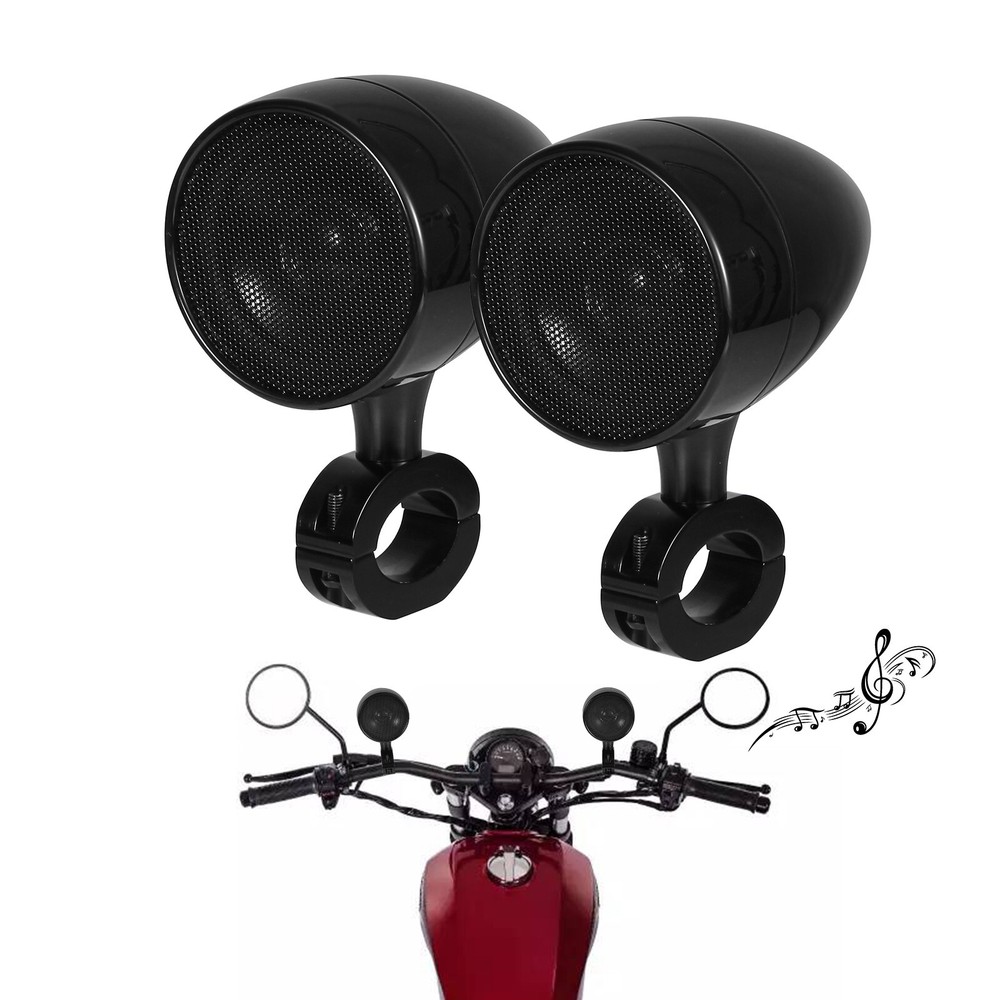 3inch Bluetooth Motorcycle Speaker Wireless High Power Audio Speaker Waterproof