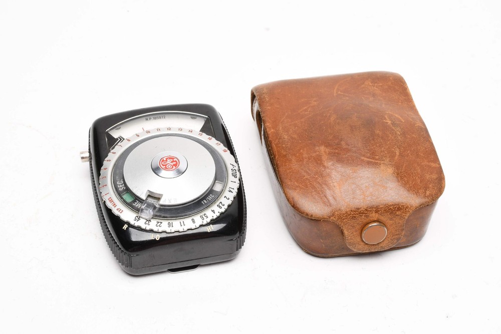 GE PR-2 Incident Light Meter in case, Tested, works
