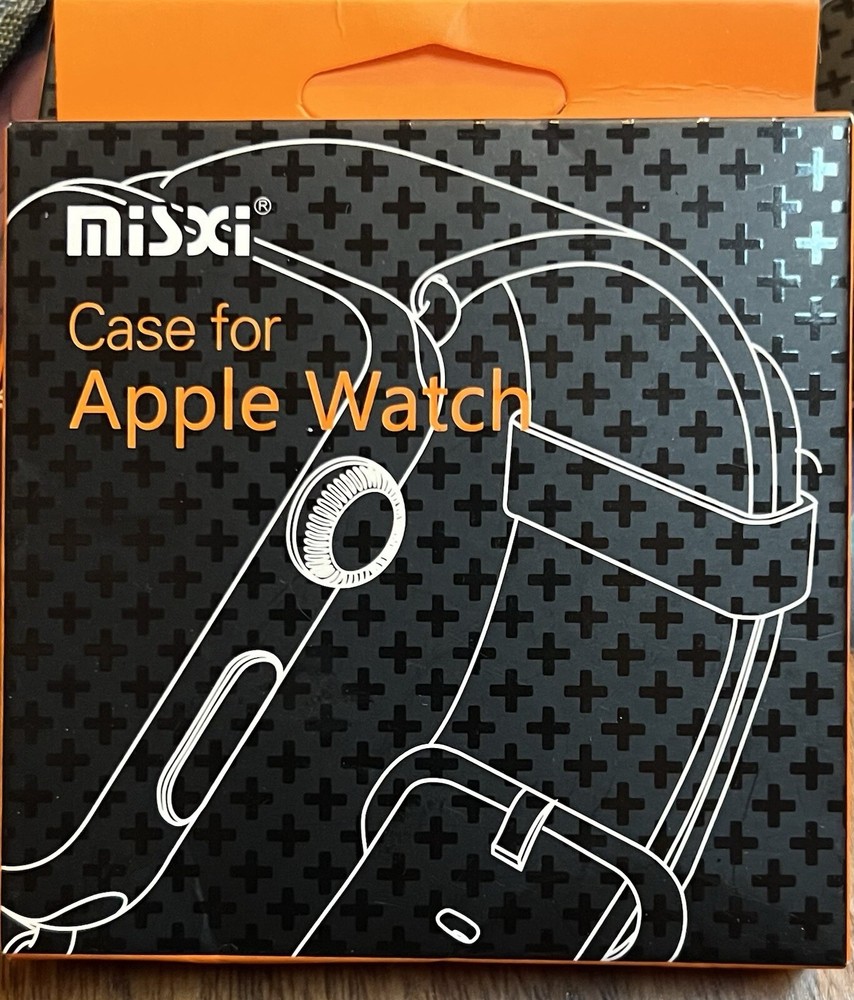 2 Pk Hard Case For Apple Watch Black Series 8