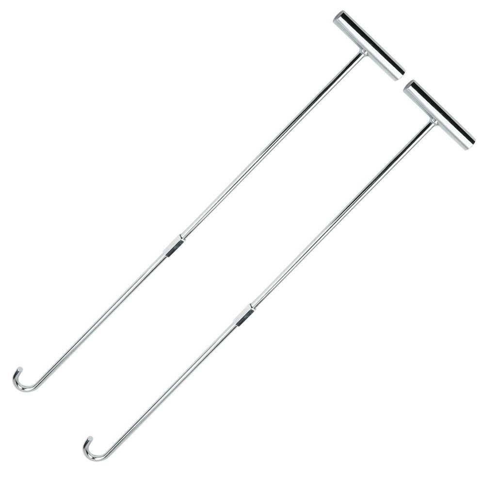 5th Wheel Pin Puller 32" Solid Steel with Chrome Plating Heavy Duty - 2pack