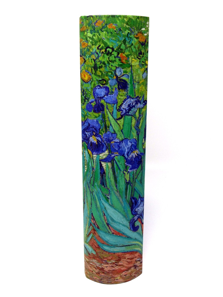 Punch Studio Keepsake Nesting Book Van Gogh Box Blue Iris Flowers 27219 Large