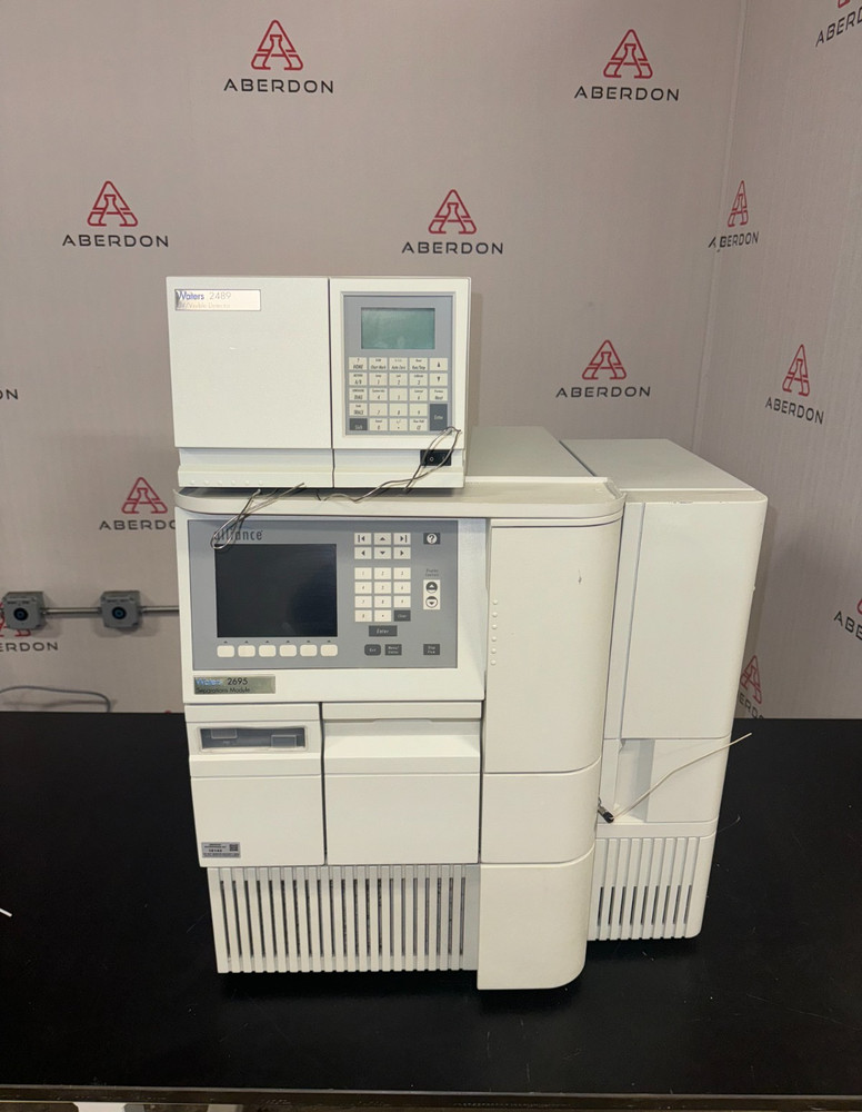 Waters e2695 Separations Module 2489 UV Detector HPLC System #18143