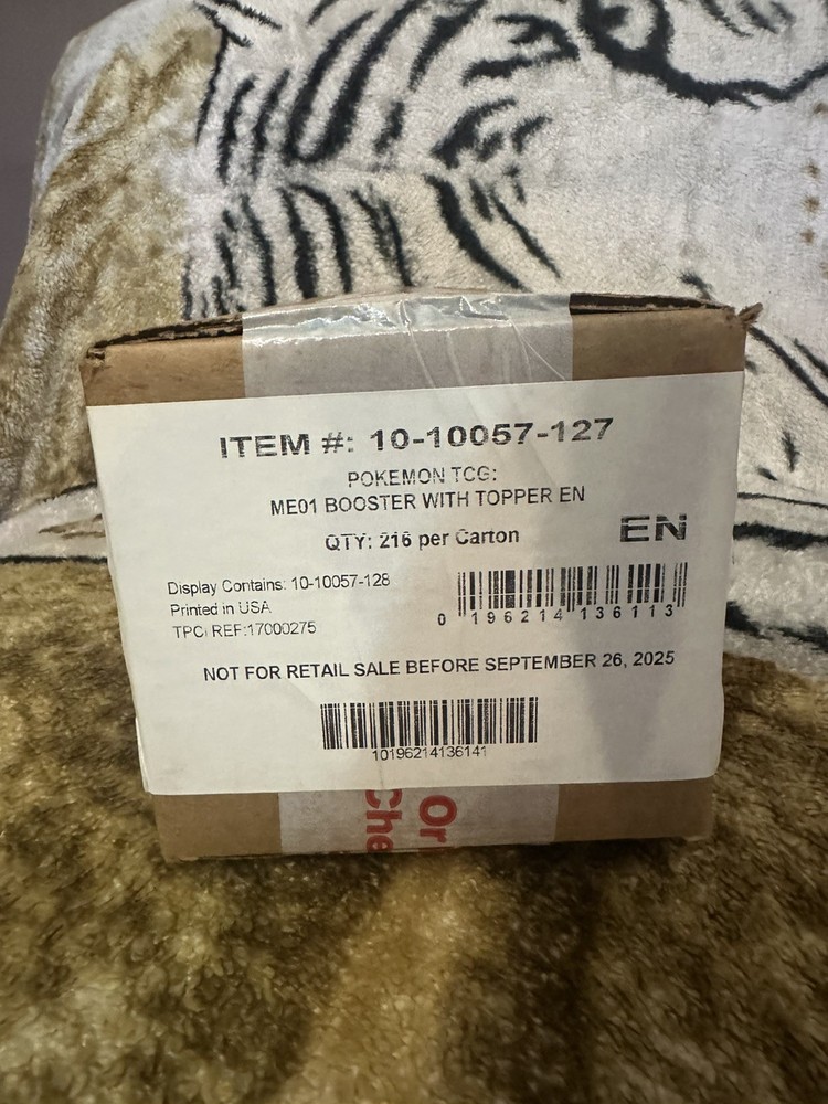Pokemon TCG: Mega Evolution - ENHANCED Booster Box Sealed Case NEW - In Hand UK