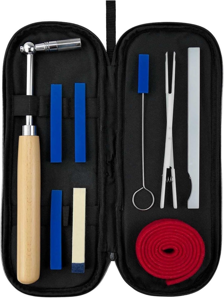 Professional Piano Tuning Tuner Kit Hammer Mute Tool Case